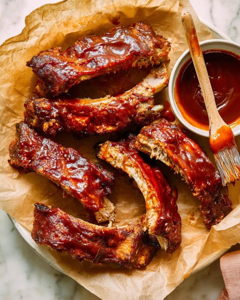 Slow Cooker Pork Ribs with Spicy Brown Sugar BBQ Rub Recipe