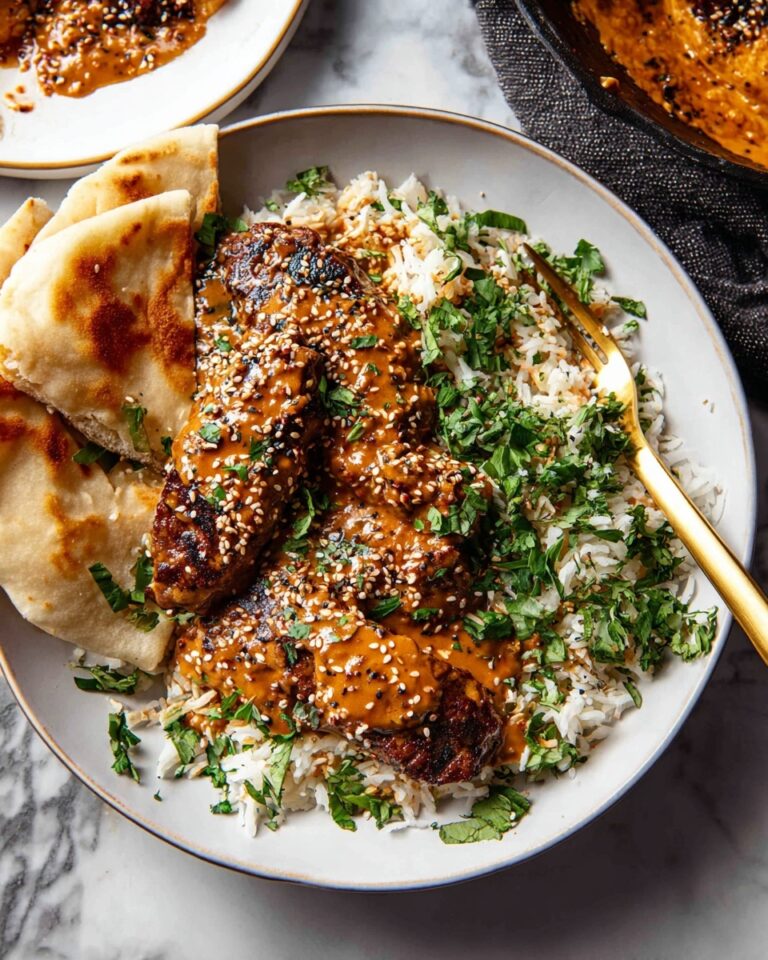 Easy Baked Spicy Sesame Butter Chicken Recipe