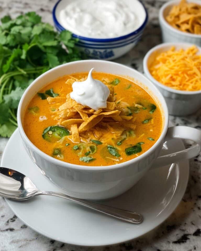 Creamy Chicken Enchilada Soup Recipe