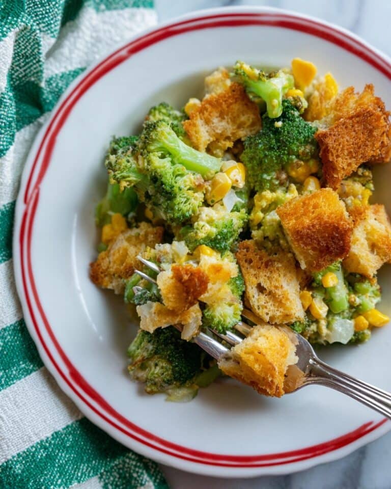 Broccoli Corn Crunch Casserole Recipe