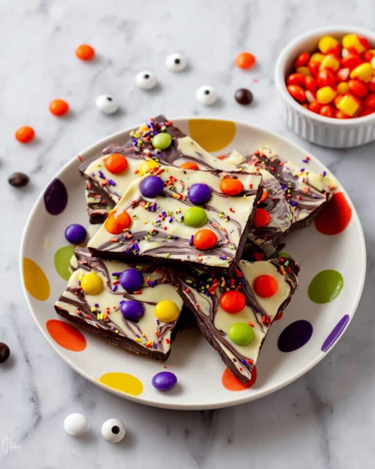 Boo Bark – Halloween Chocolate Bark Recipe