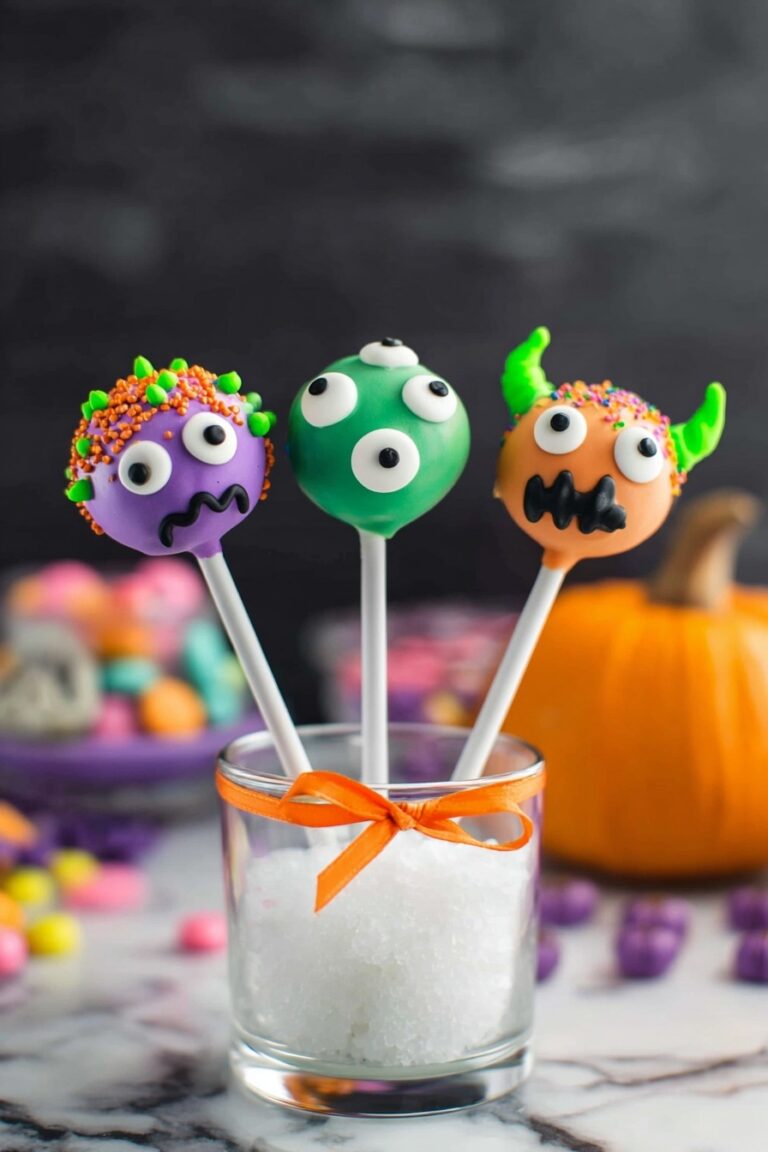 Halloween Cake Pops рецепт Recipe