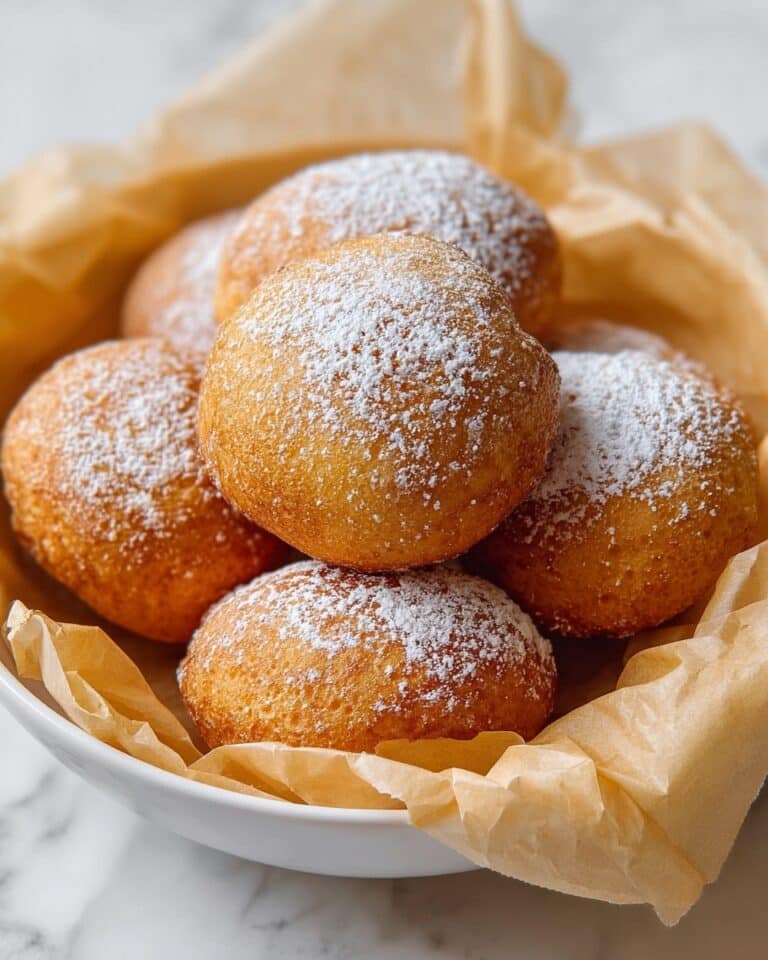 Fried Dough with Optional Powdered Sugar or Cinnamon Sugar Dusting Recipe