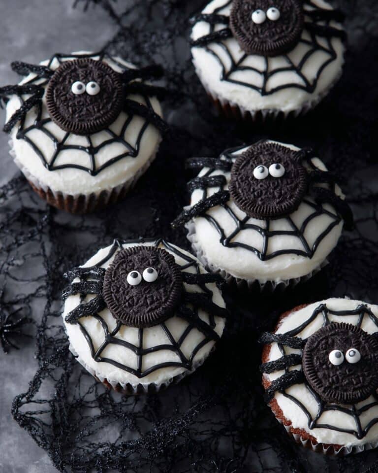 Spider Web Cupcakes Recipe