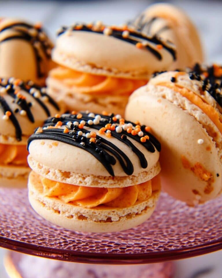 Halloween Macarons Recipe