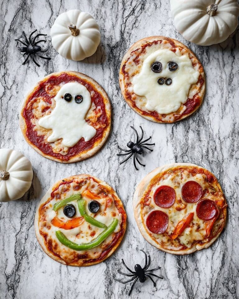 Halloween Pizzas Recipe
