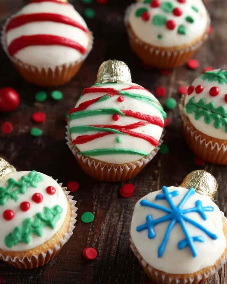 Cupcake Ornaments with Reese’s Miniature Cups Recipe