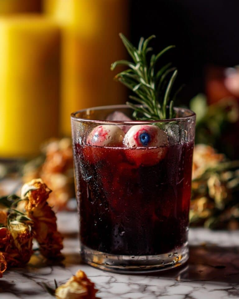 Hocus Pocus Blueberry Blackberry Mocktail Recipe