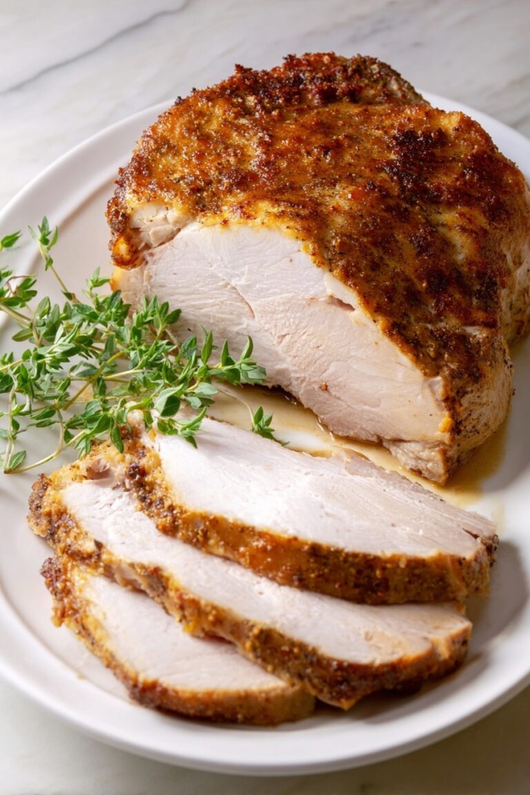 Slow Cooker Herb-Seasoned Turkey Breast Recipe