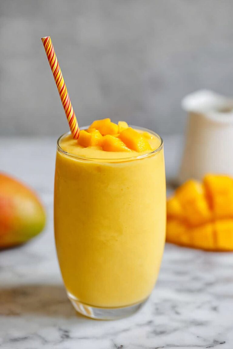 Creamy Mango Smoothie Recipe