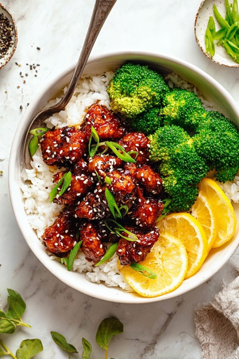 Sticky Honey Lemon Chicken Recipe