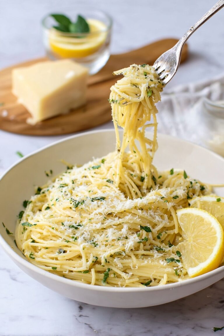 Lemon Garlic Pasta Recipe