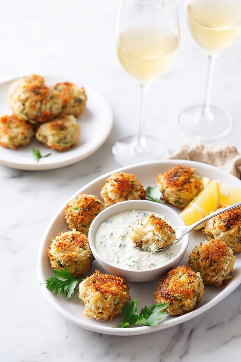 Spicy Crab Cake Poppers Recipe