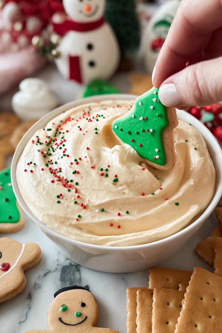Christmas Sugar Cookie Dip Recipe