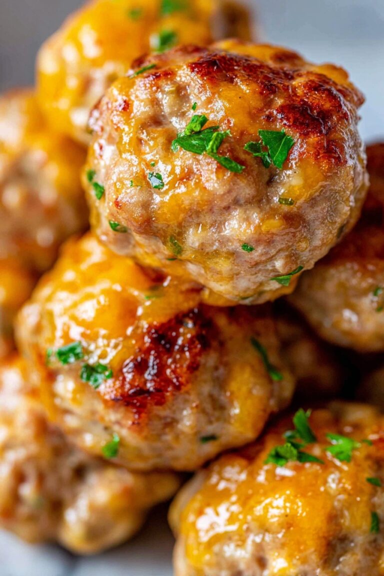 Cream Cheese Sausage Balls Recipe