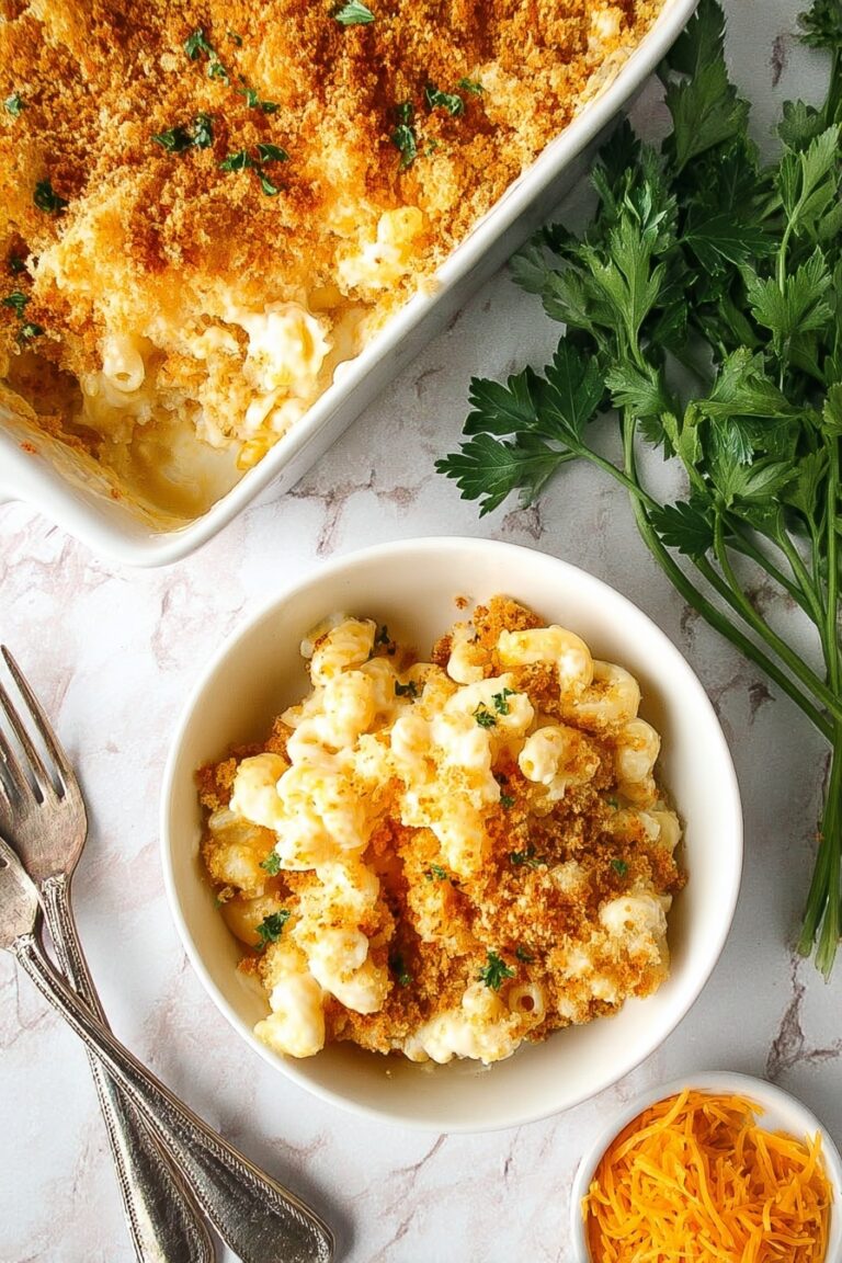 Decadent Mac and Cheese Bake Recipe