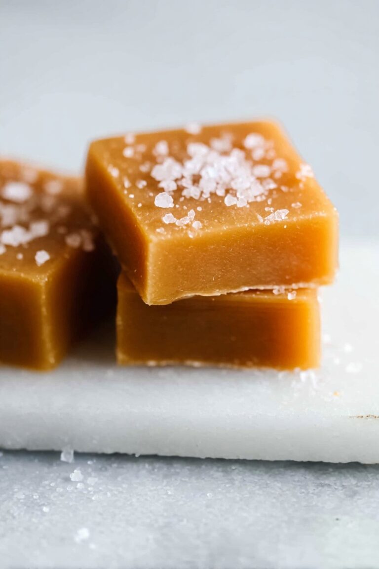 Homemade Salted Caramel Recipe