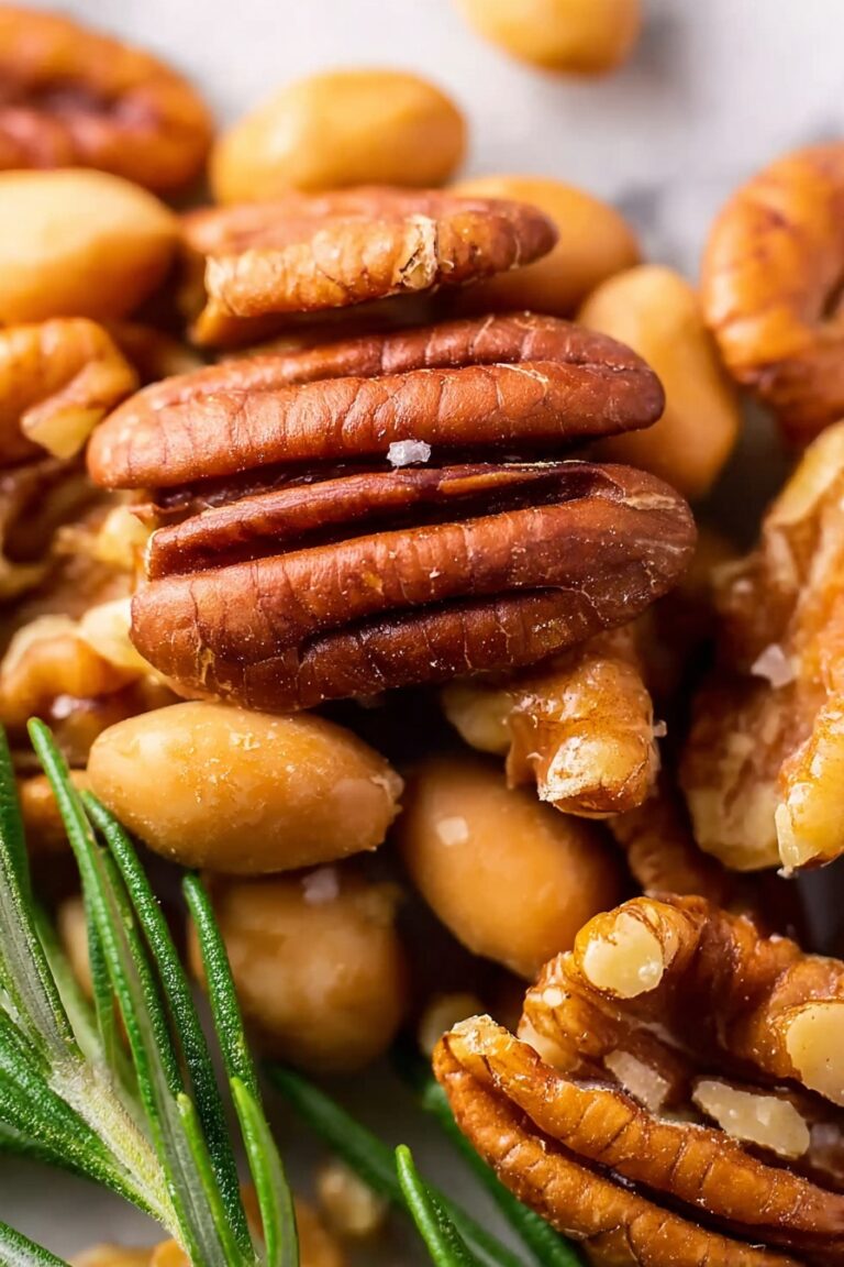 Spiced Roasted Nuts with Rosemary Recipe