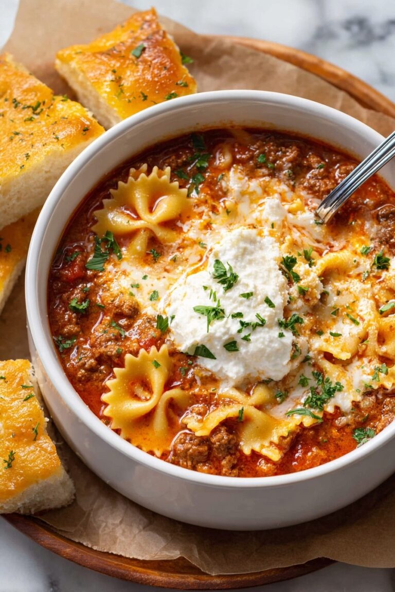 Lasagna Soup Recipe