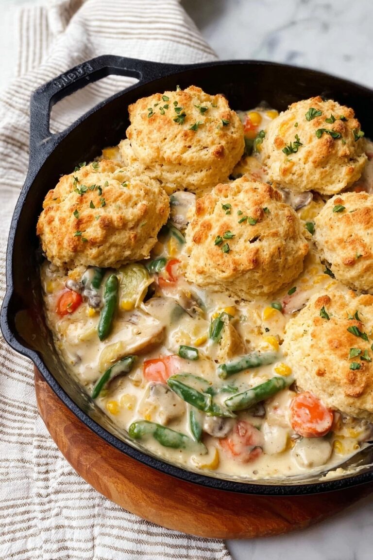 Cheddar Bay Chicken Pot Pie Recipe