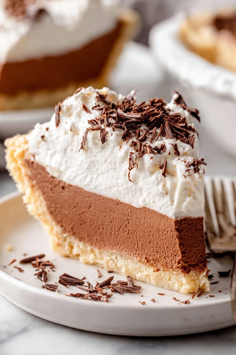 Easy French Silk Chocolate Pie Recipe
