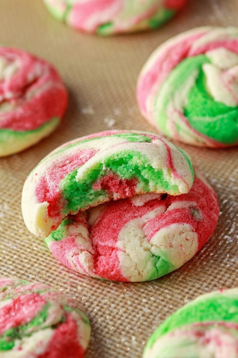Christmas Peppermint Cheesecake Cookies Recipe