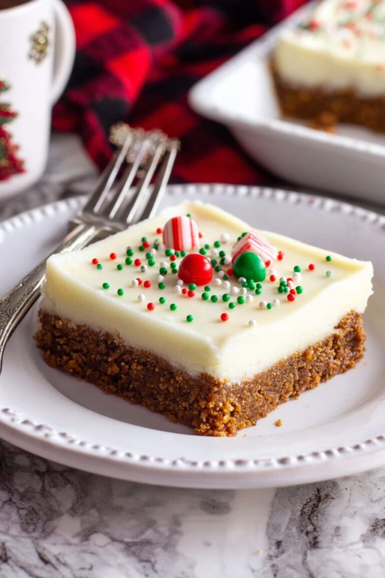 Spiced Gingerbread Cookie Bars Recipe