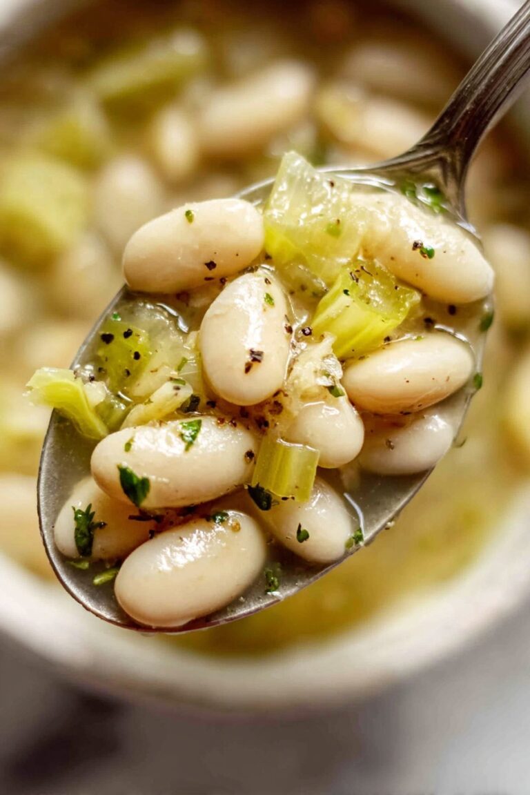 Creamy Butter Bean and Leek Skillet Recipe