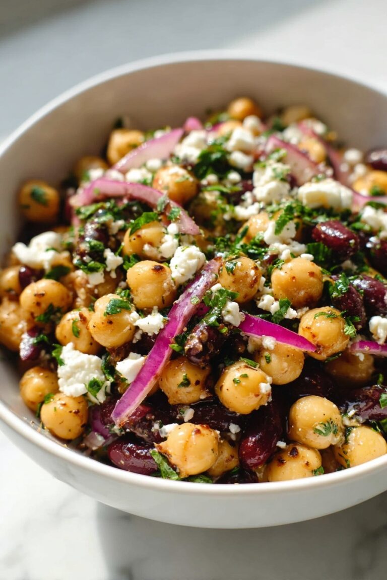 Chickpea and Black Bean Salad Recipe