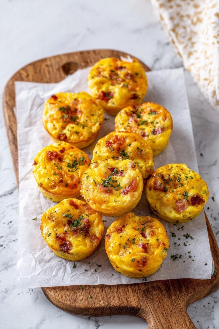 Homemade Egg Bites with Vegetables Recipe