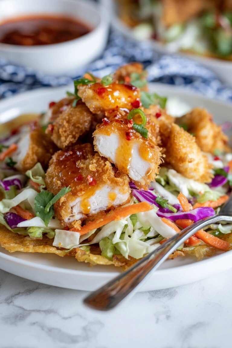 Crunchy Asian Chicken Salad Wraps Recipe
