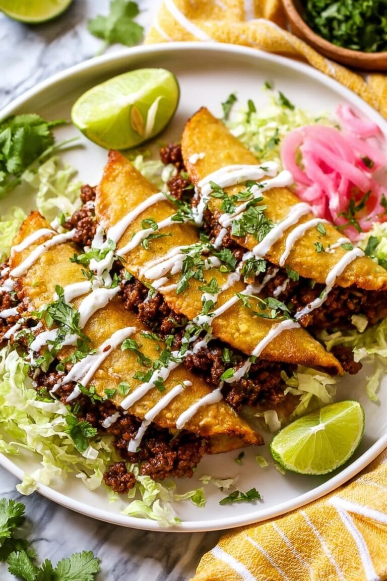 Baked Crispy Beef Tacos Recipe