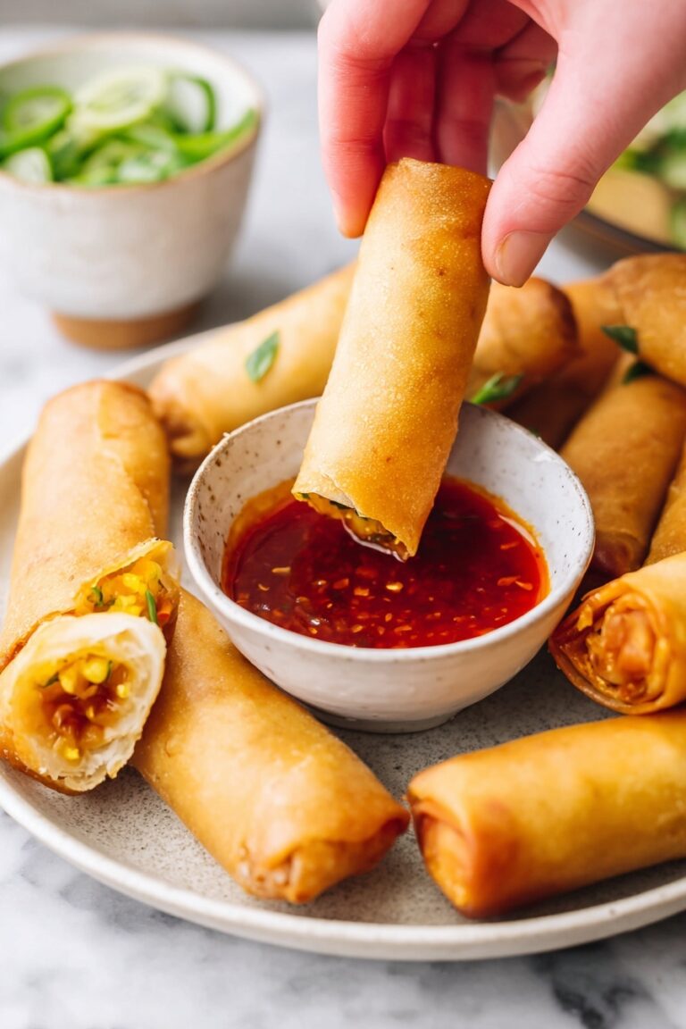 Vegetable Sweet Potato Spring Rolls Recipe