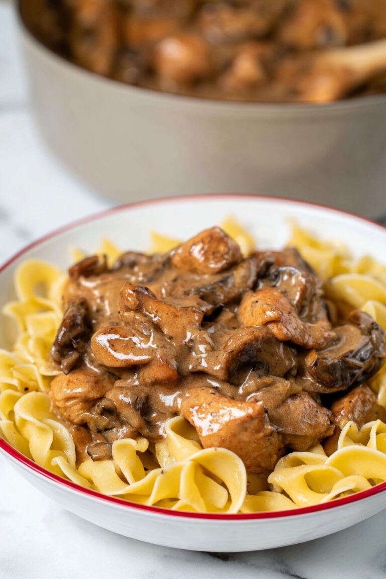 Easy Chicken Stroganoff Recipe