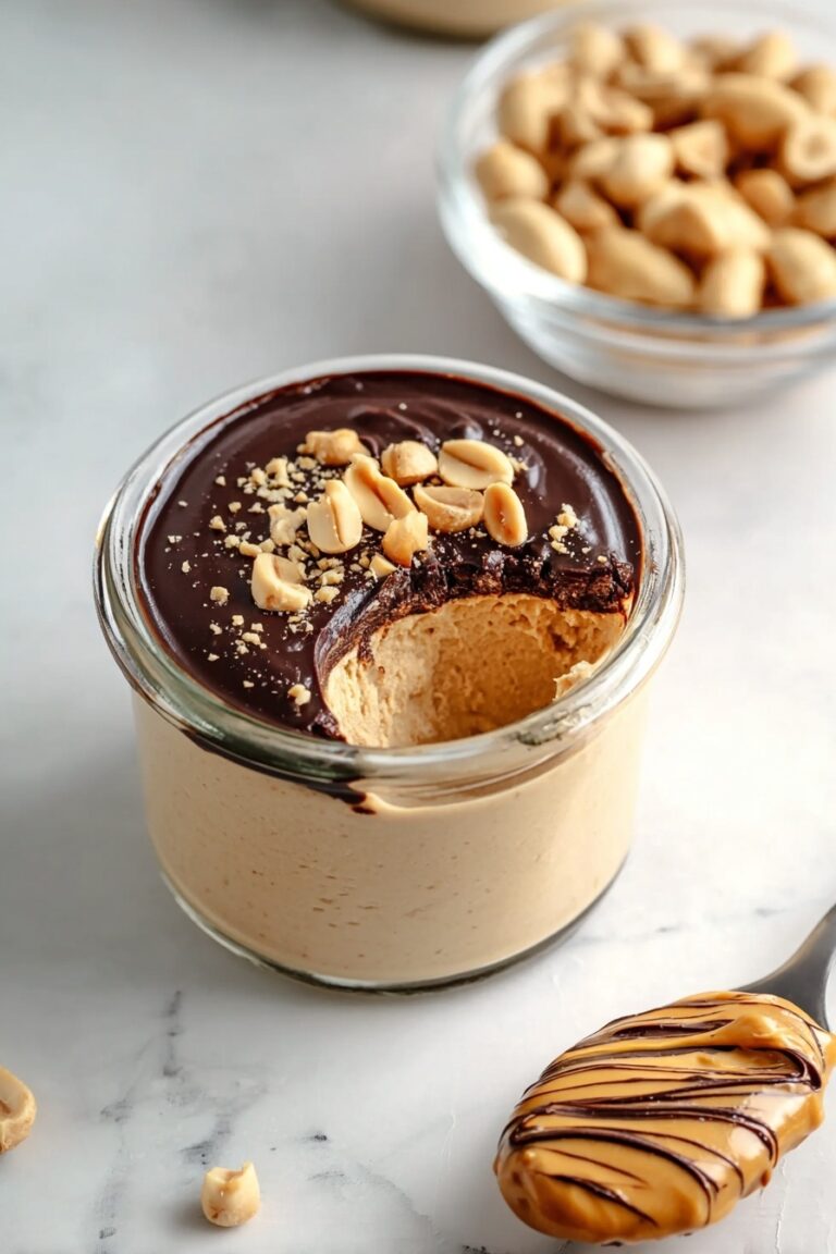 Creamy Cottage Cheese Peanut Butter Mousse Recipe