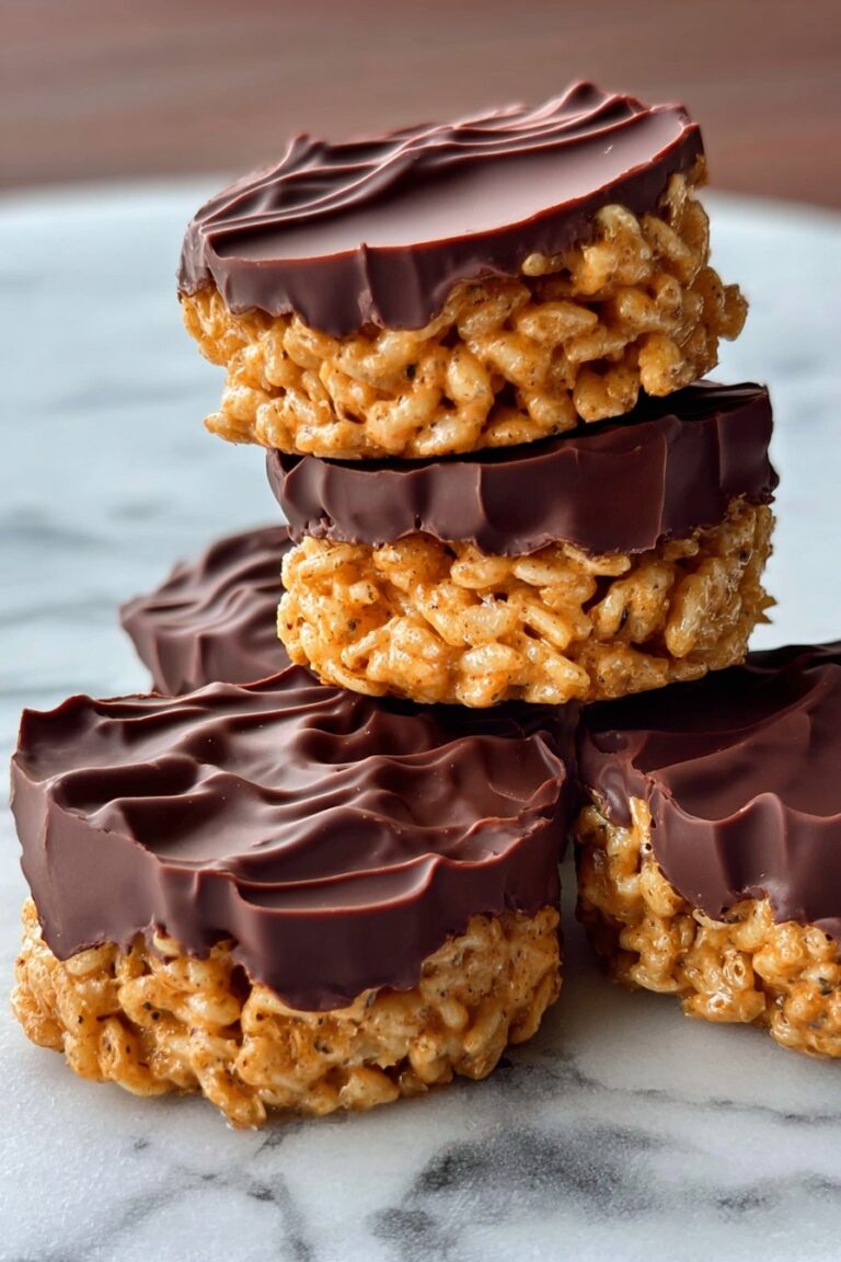Chocolate Peanut Butter Rice Krispy Cups Recipe