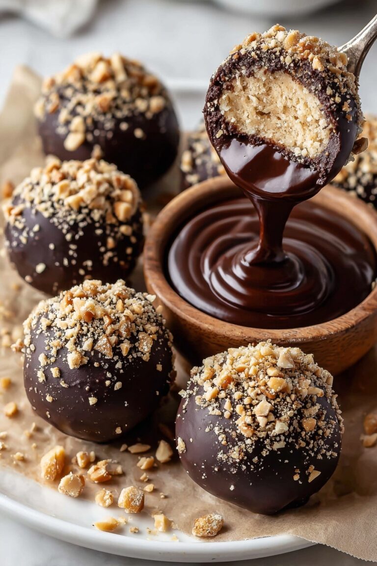 No Bake Peanut Butter Cheesecake Balls Recipe