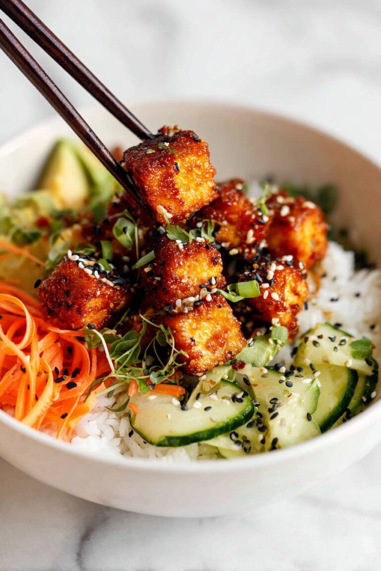Crispy Gochujang Korean Tofu Recipe