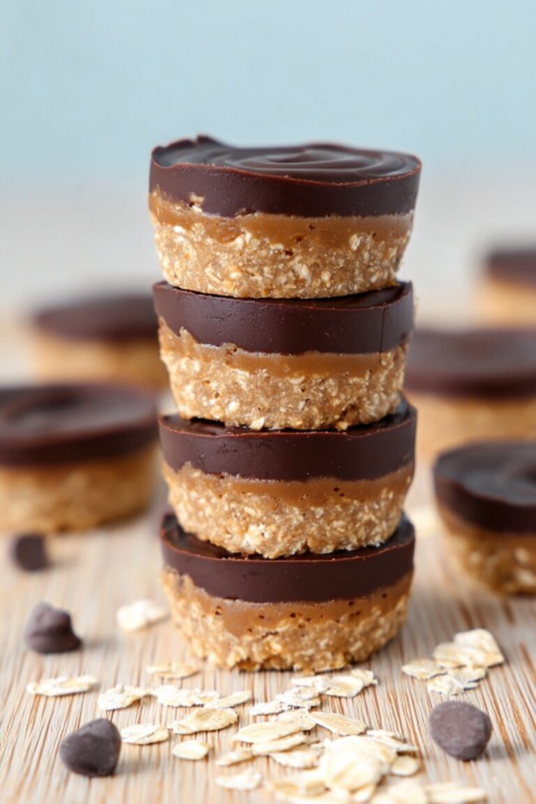 No-Bake Peanut Butter Oat Cups Recipe