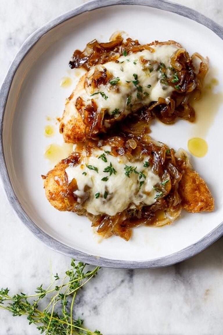 French Onion Chicken Bake Recipe