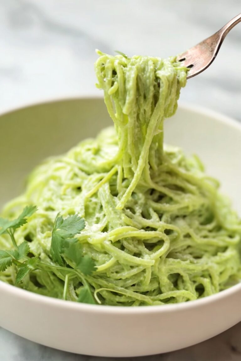Vegan Cilantro Lime Noodles Recipe