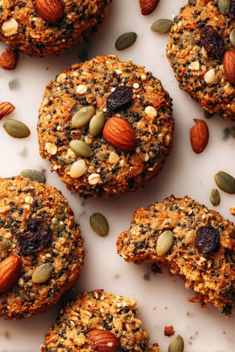 Seedy Quinoa Breakfast Cookies Recipe