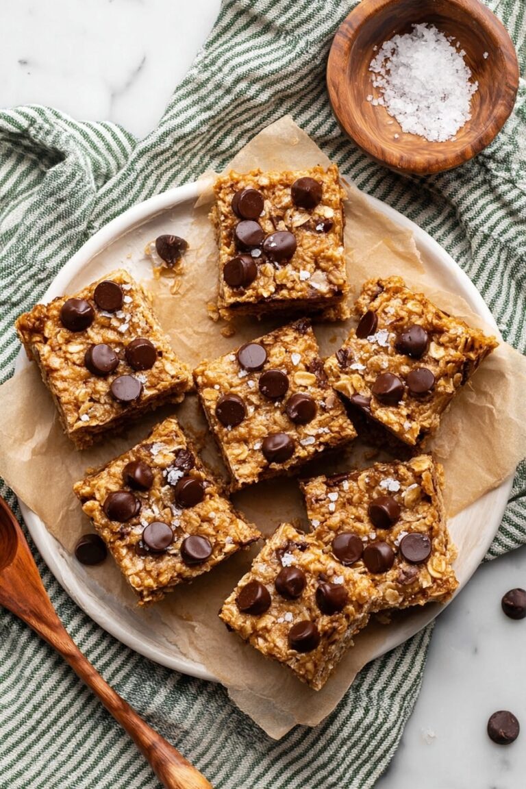 Banana Peanut Butter Bars Recipe