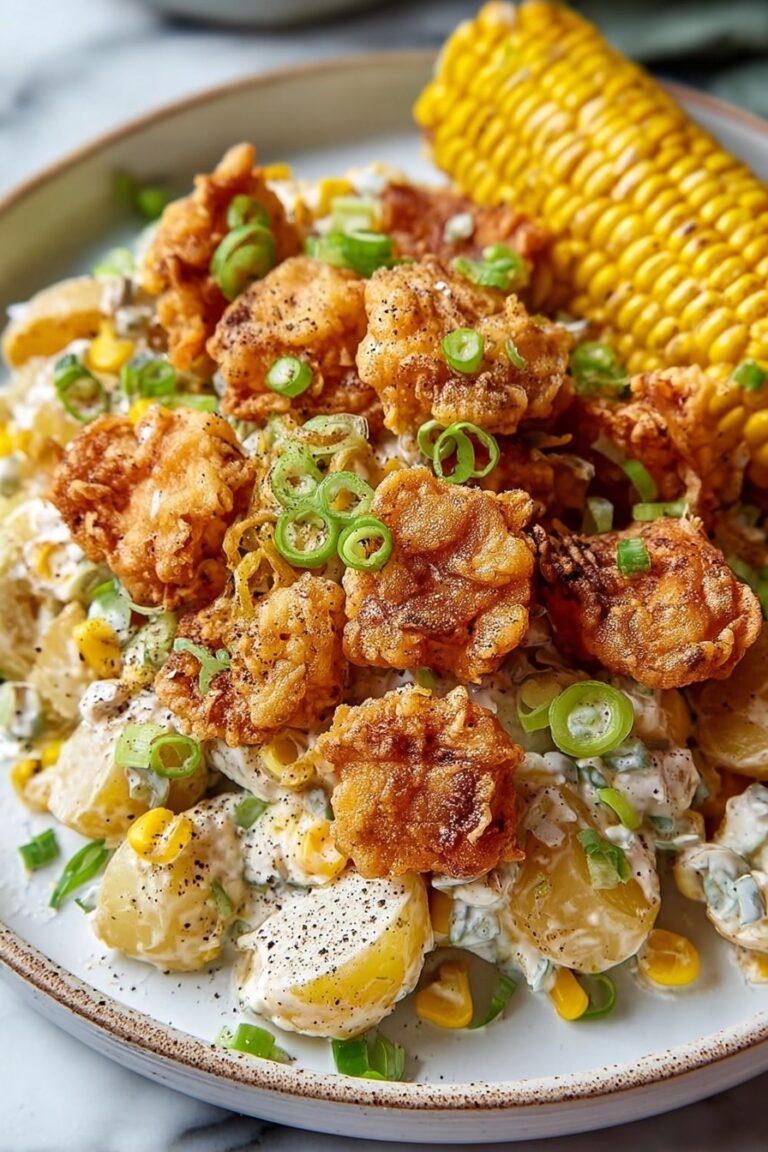 Crispy Smashed Potato Salad Recipe