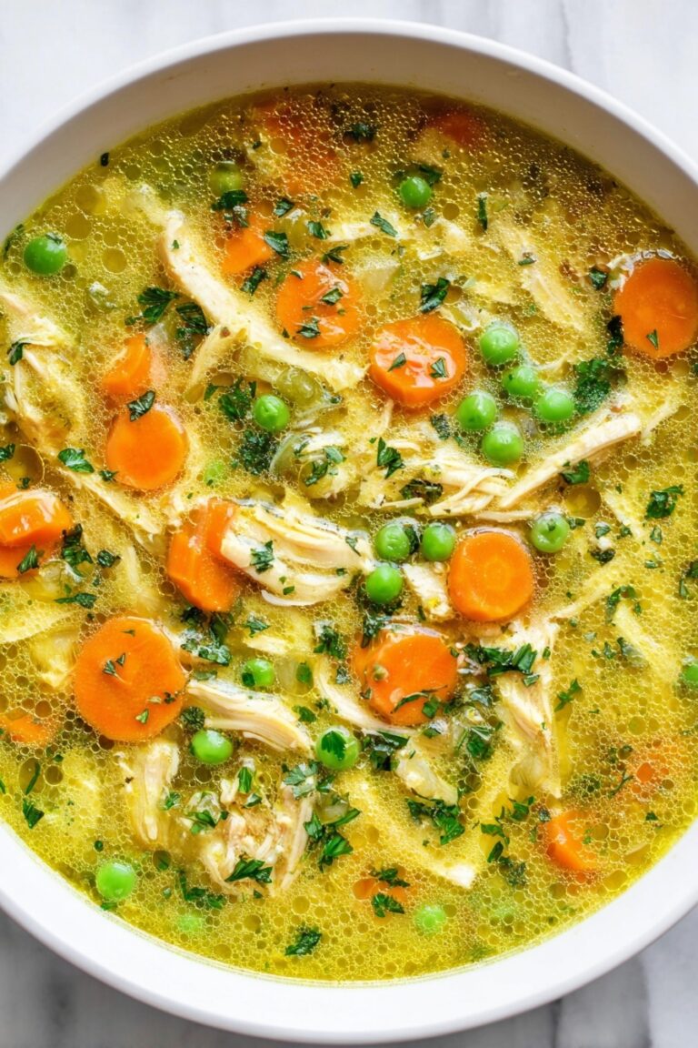 Turmeric Chicken Soup with Coconut Milk Recipe