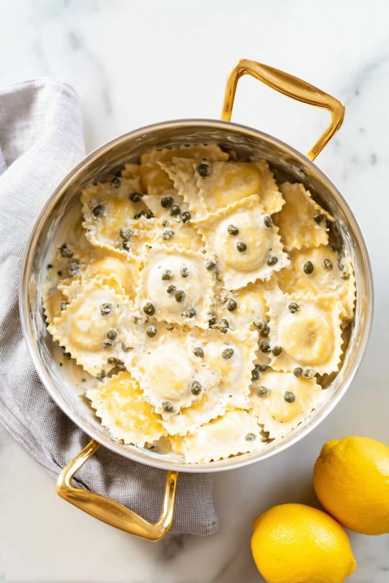 Lemon Caper Sauce for Pasta and Chicken Recipe