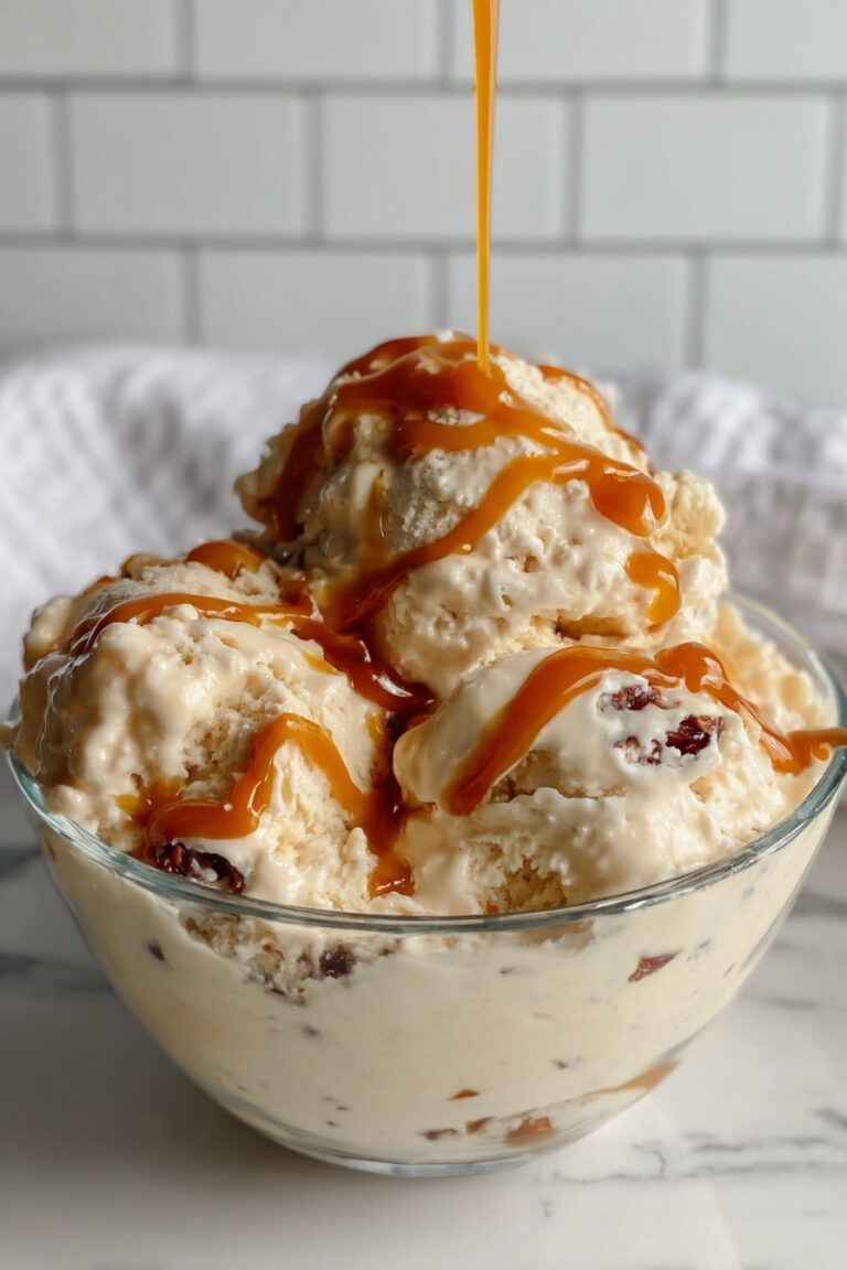 Healthy Salted Caramel Cottage Cheese Ice Cream Recipe