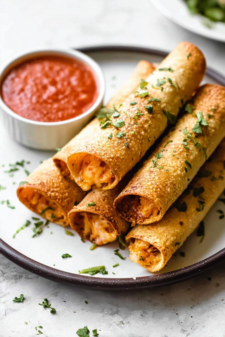 Crispy Chicken Taquitos Recipe