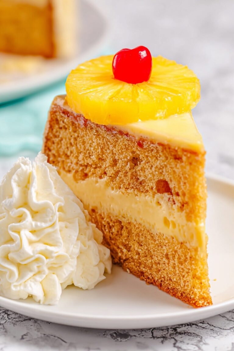 Pineapple Upside-Down Cheesecake Recipe