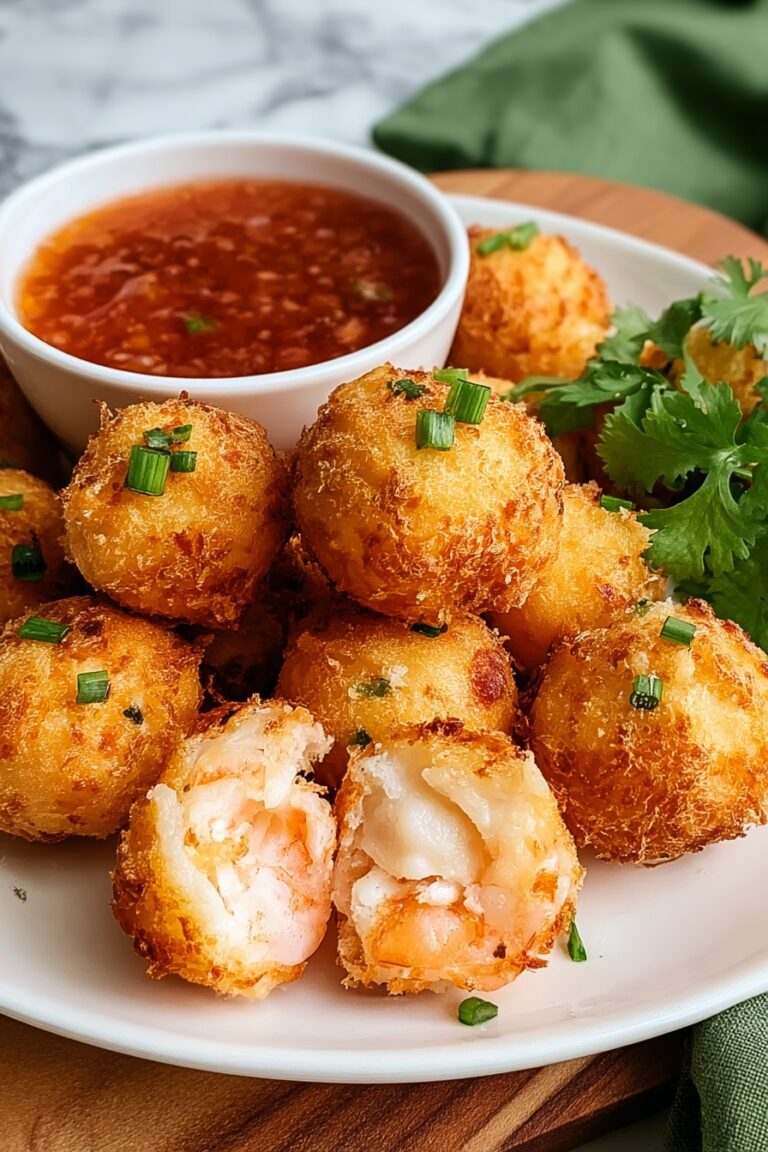 Crispy Shrimp Balls Recipe